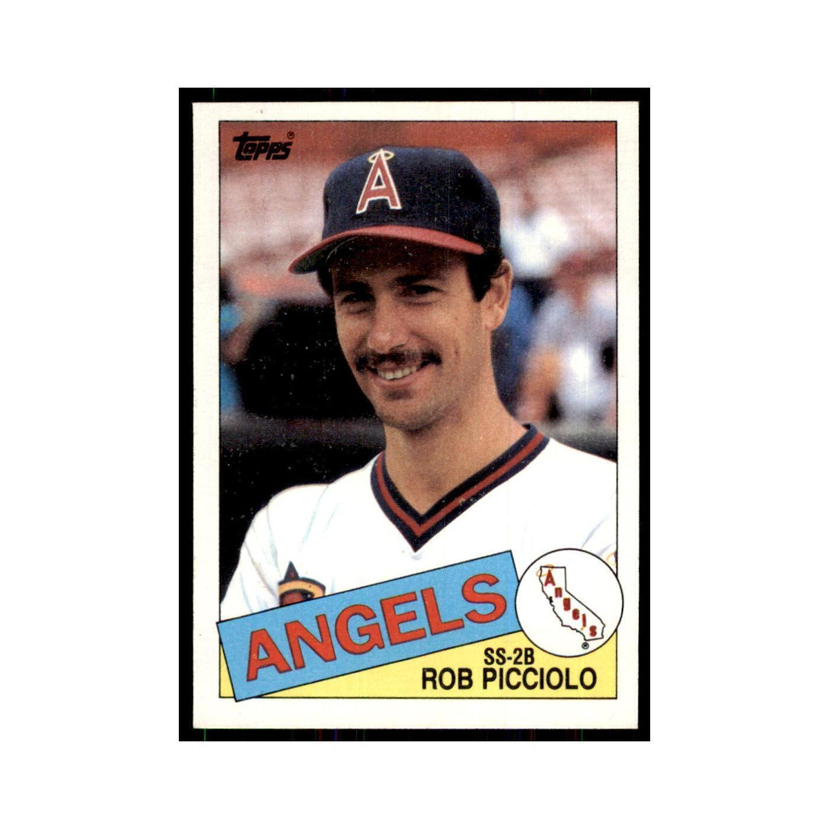 1985 Topps Rob Picciolo Baseball Cards #756