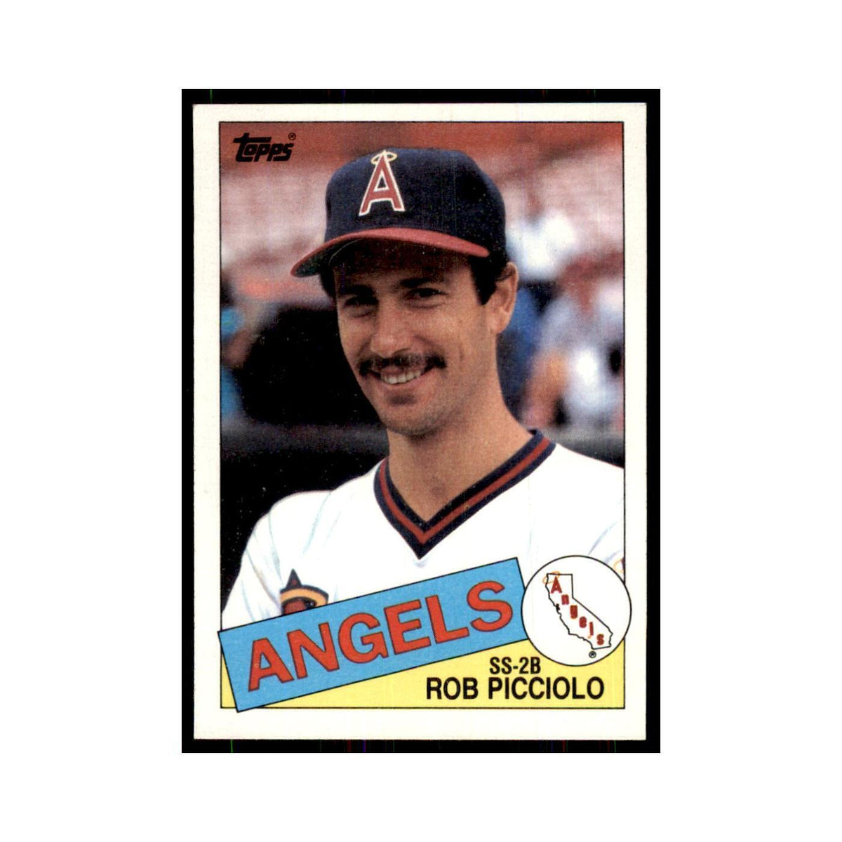 1985 Topps Rob Picciolo Baseball Cards #756