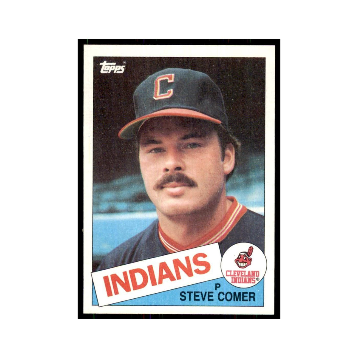 1985 Topps Steve Comer Baseball Cards #788