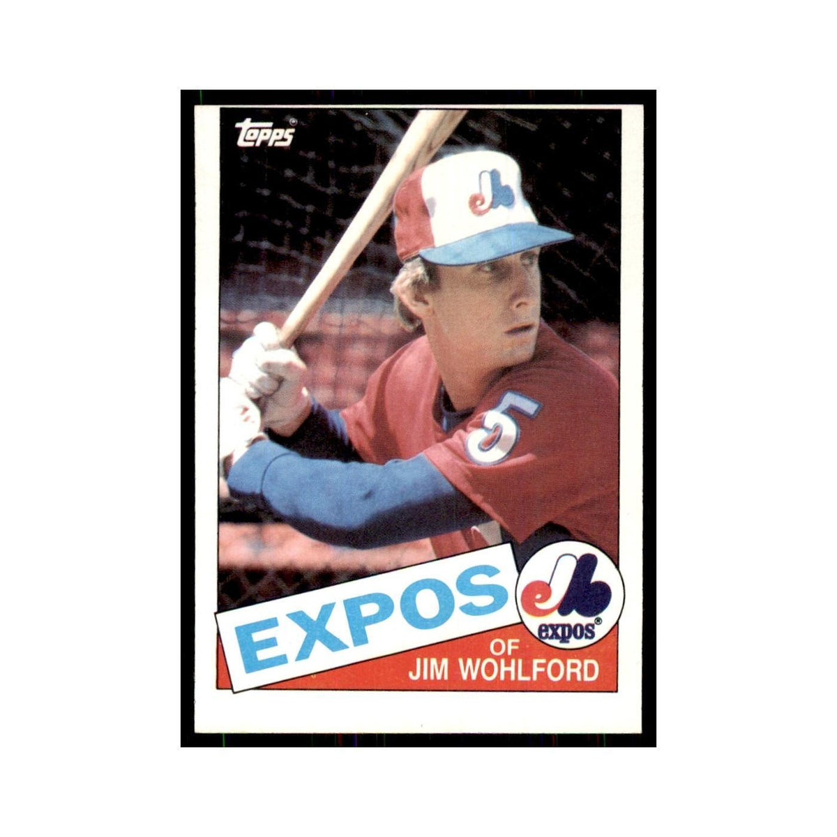 1985 Topps Jim Wohlford Baseball Cards #787