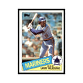 1985 Topps Larry Milbourne Baseball Cards #754