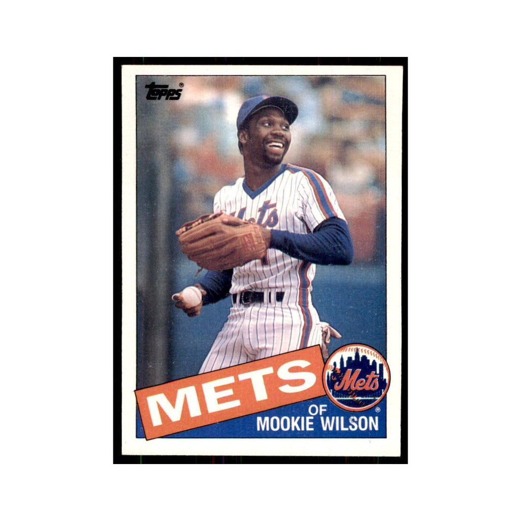 1985 Topps Mookie Wilson Baseball Cards #775