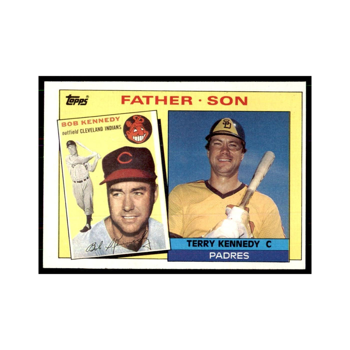 1985 Topps Terry Kennedy/Bob Kennedy Baseball Cards #135