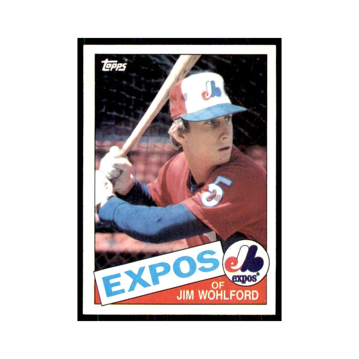 1985 Topps Jim Wohlford Baseball Cards #787