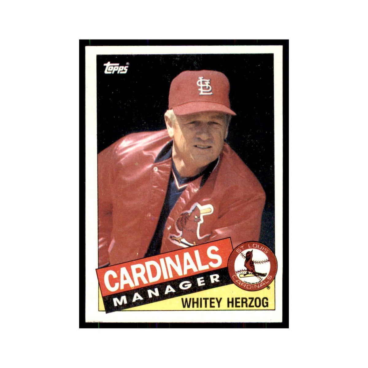 1985 Topps Whitey Herzog Baseball Cards #683