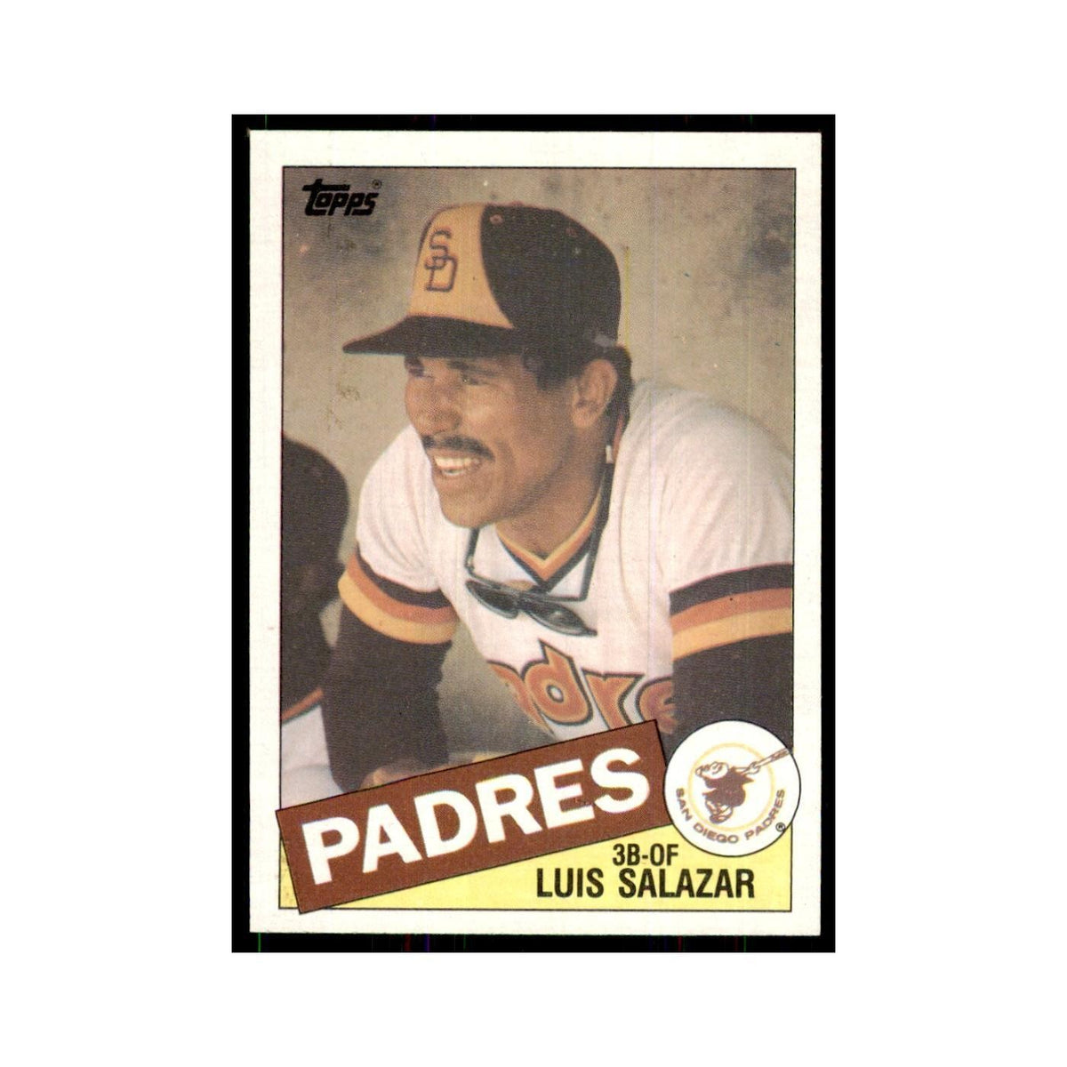 1985 Topps Luis Salazar Baseball Cards #789