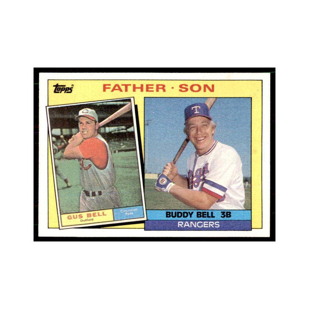 1985 Topps Gus Bell/Buddy Bell Baseball Cards #131