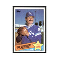 1985 Topps Dan Quisenberry Baseball Cards #711