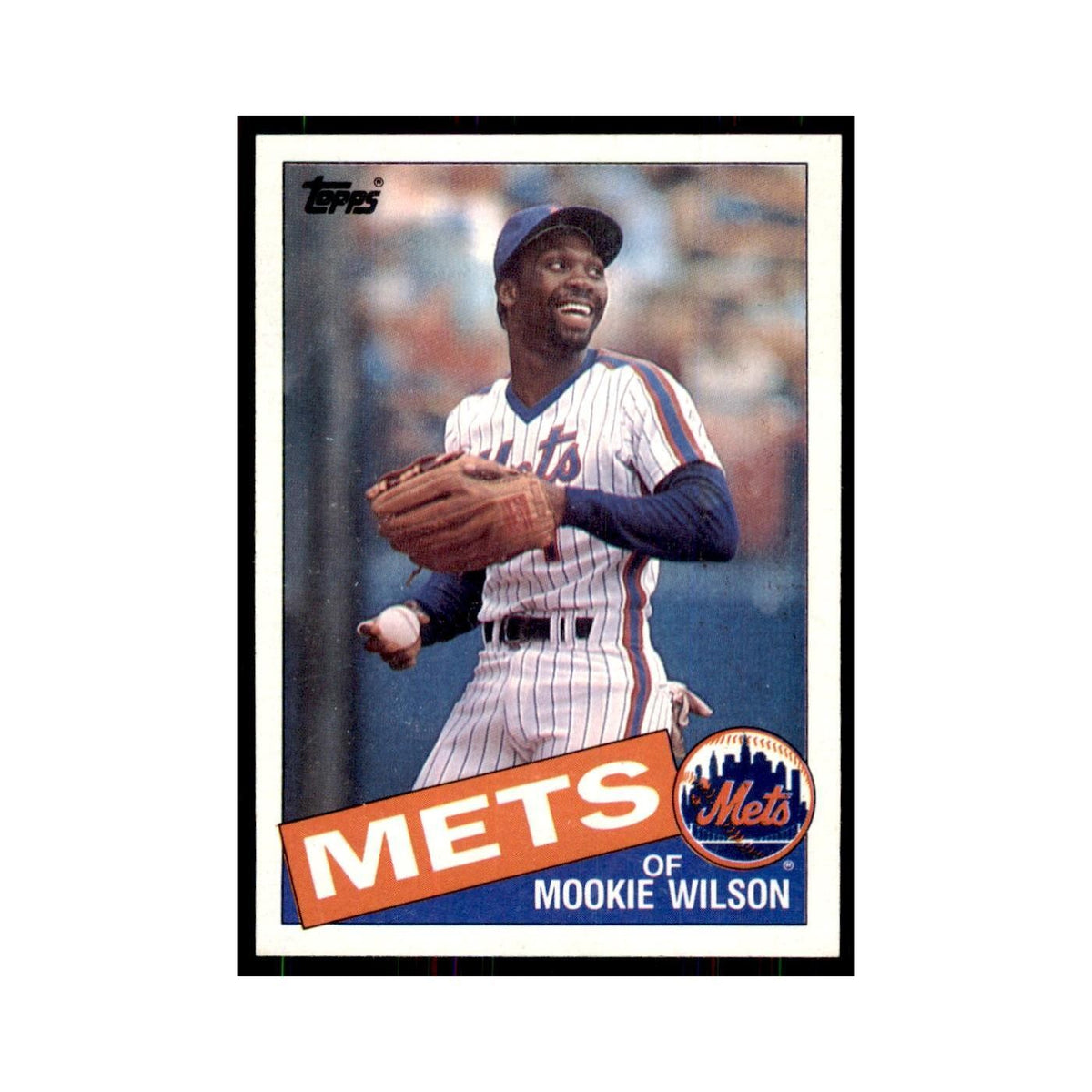 1985 Topps Mookie Wilson Baseball Cards #775