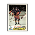 Wilf Paiement 1977 O-Pee-Chee (Damaged) #130 Colorado Rockies Hockey Card Poor