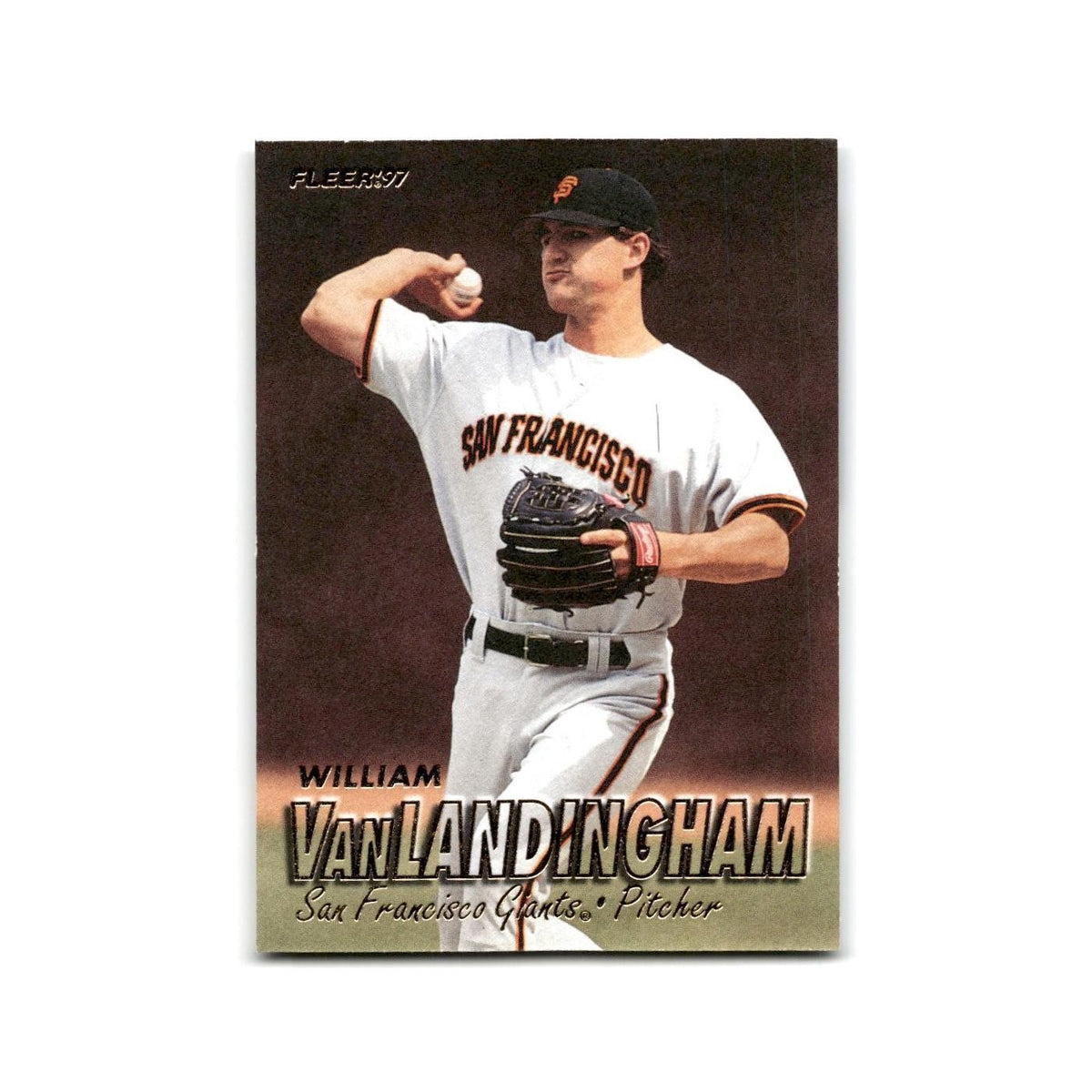William VanLandingham 1997 Fleer #486 San Francisco Giants Baseball Card NM