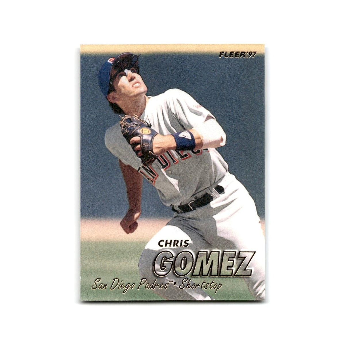 Chris Gomez 1997 Fleer #461 San Diego Padres Baseball Card NM