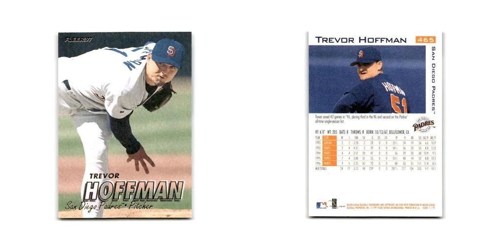 Trevor Hoffman 1997 Fleer #465 San Diego Padres Baseball Card NM