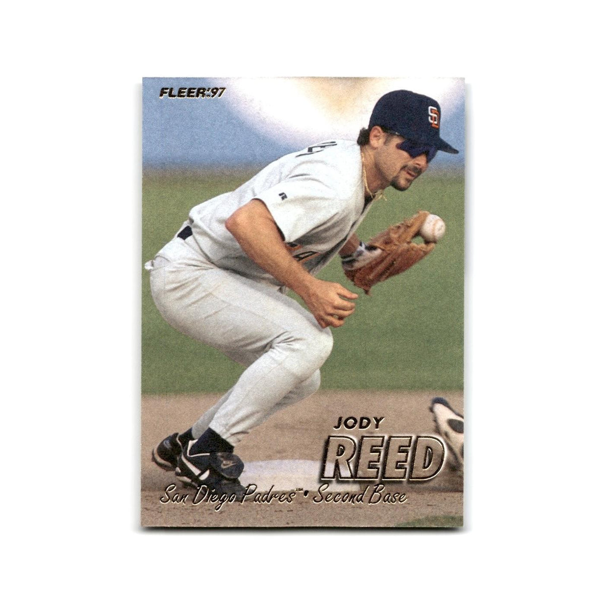 Jody Reed 1997 Fleer #468 San Diego Padres Baseball Card NM