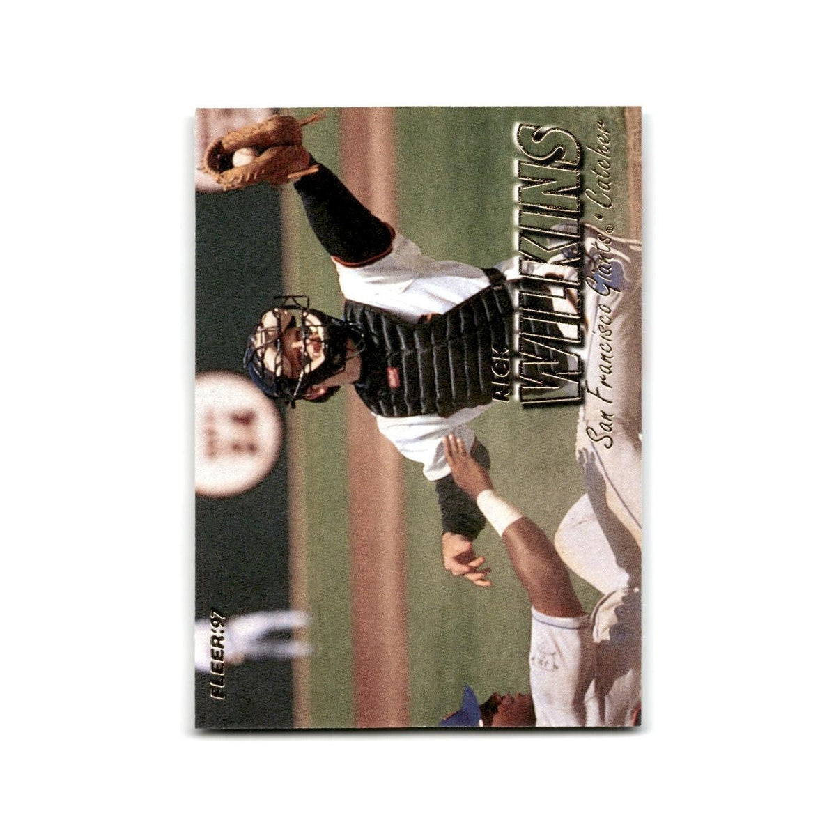 Rick Wilkins 1997 Fleer #488 San Francisco Giants Baseball Card NM