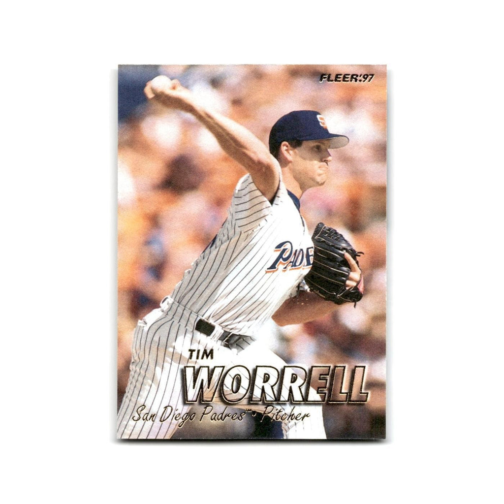 Tim Worrell 1997 Fleer #473 San Diego Padres Baseball Card NM