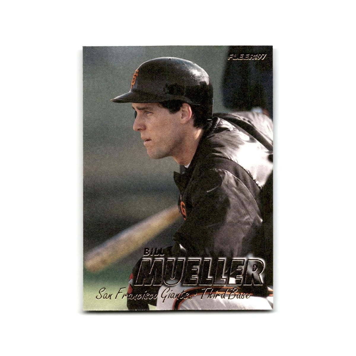 Bill Mueller Rookie 1997 Fleer #485 San Francisco Giants Baseball Card NM
