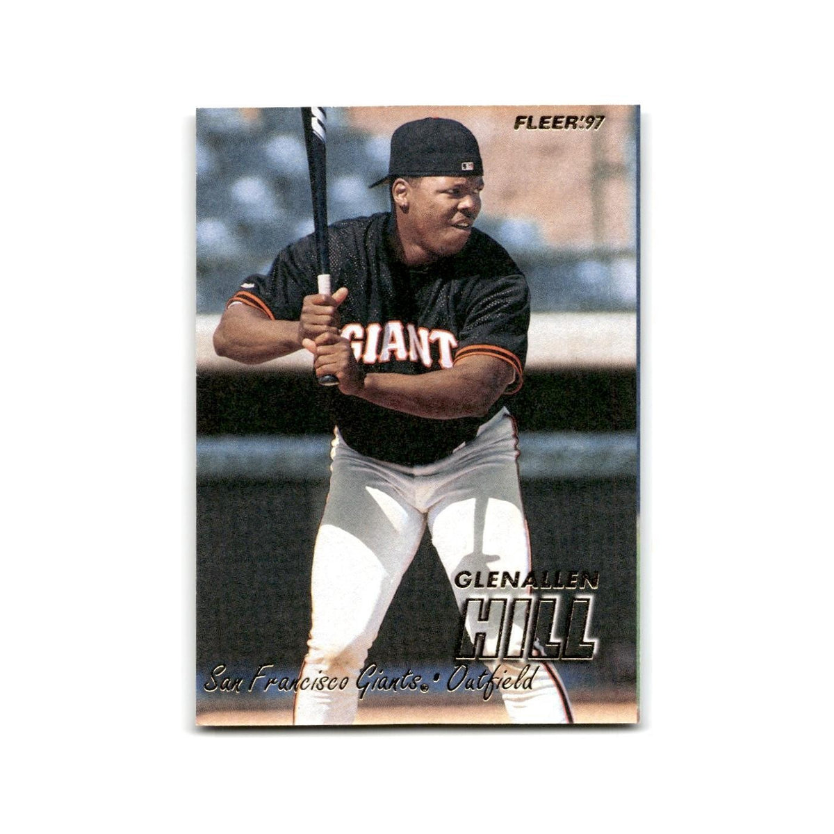 Glenallen Hill 1997 Fleer #482 San Francisco Giants Baseball Card NM