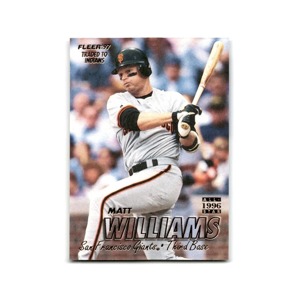 Matt Williams 1997 Fleer #489 San Francisco Giants Baseball Card NM