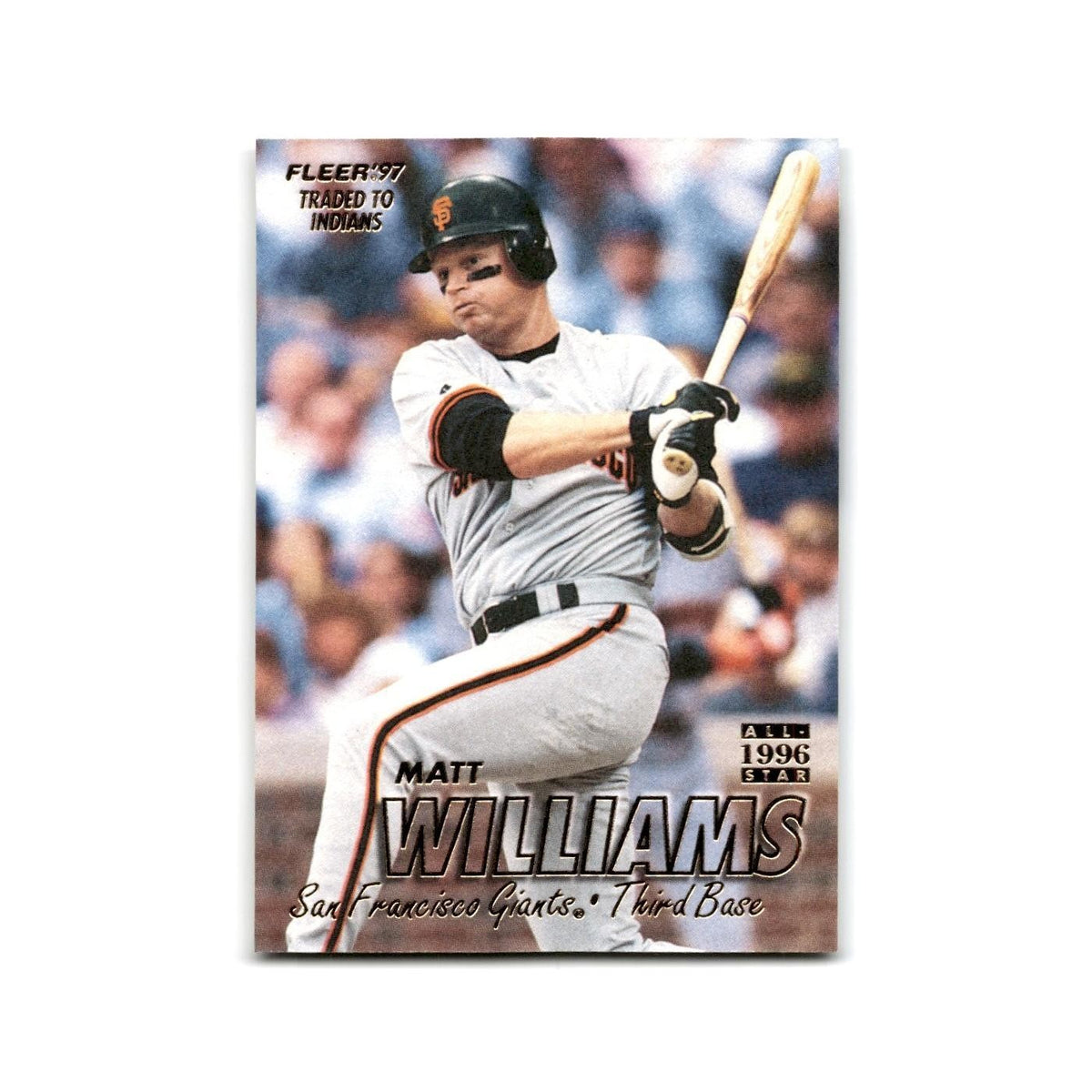 Matt Williams 1997 Fleer #489 San Francisco Giants Baseball Card NM
