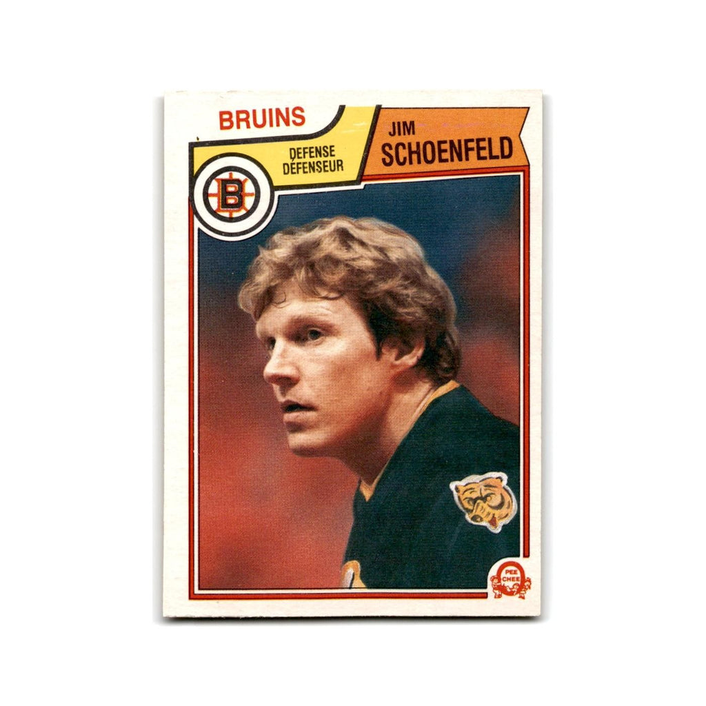 1983 O-Pee-Chee Jim Schoenfeld Boston Bruins #59