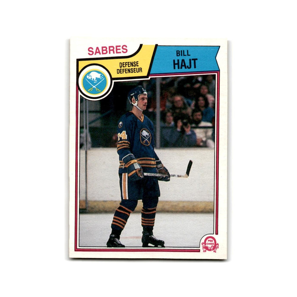 1983 O-Pee-Chee Bill Hajt Buffalo Sabres #64