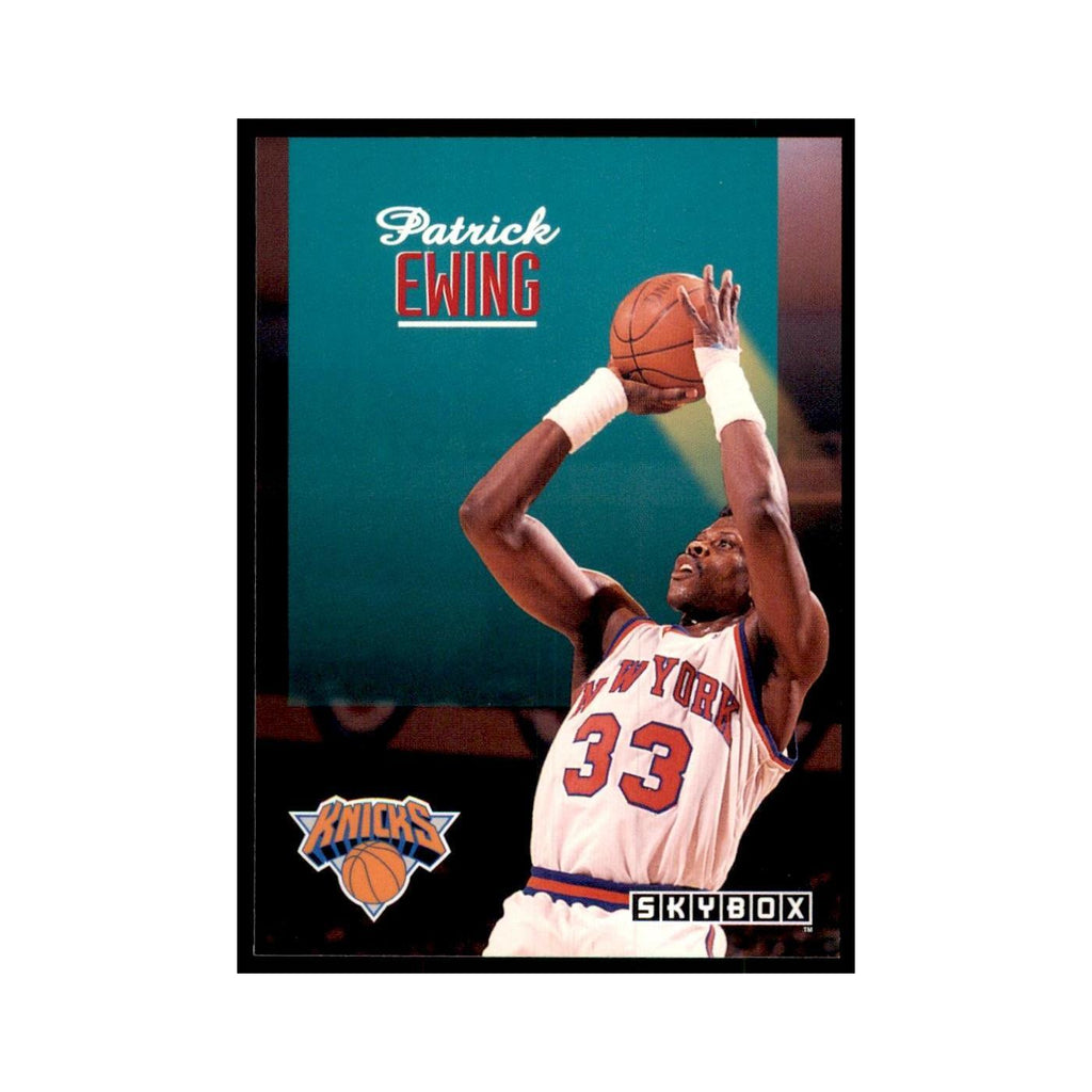 1992 SkyBox Patrick Ewing Basketball Cards #161