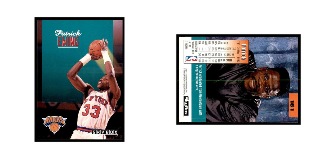 1992 SkyBox Patrick Ewing Basketball Cards #161
