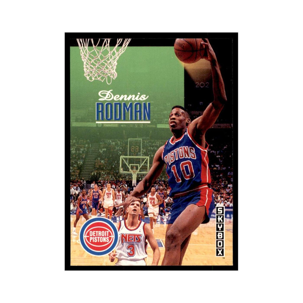 1992 SkyBox Dennis Rodman Basketball Cards #71