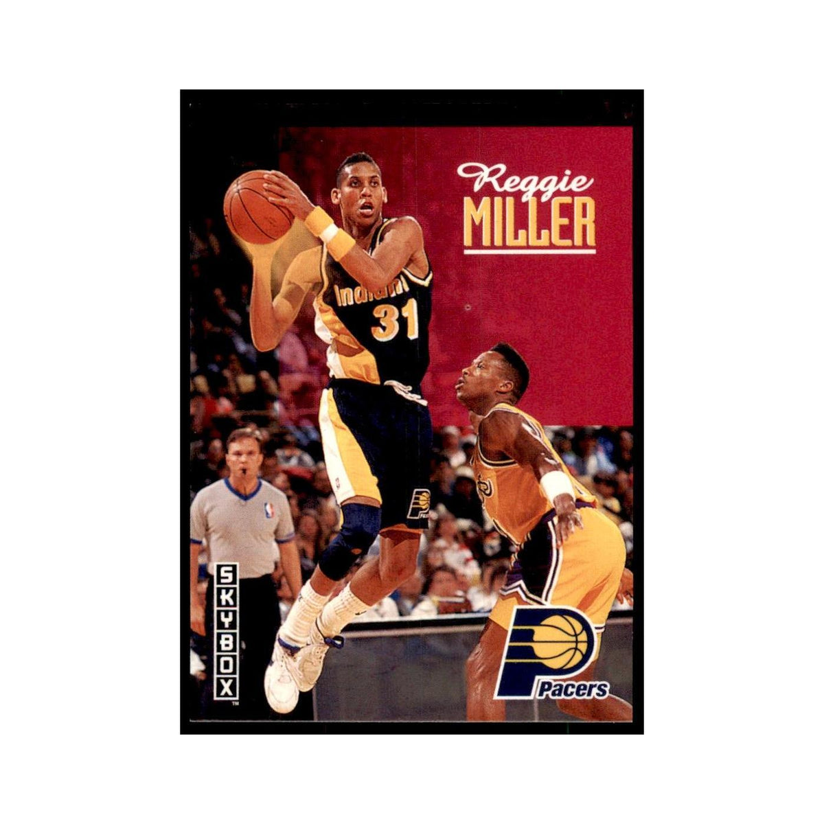 1992 SkyBox Reggie Miller Basketball Cards #97