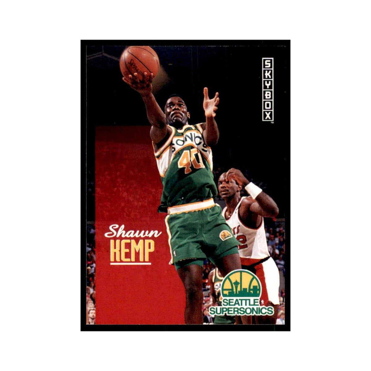1992 SkyBox Shawn Kemp Basketball Cards #231