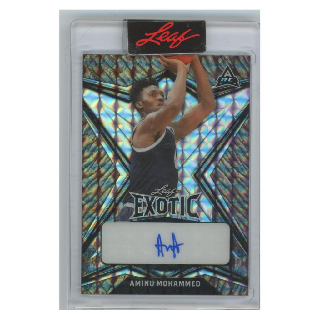 2022 Leaf Exotic Aminu Mohammed RC Auto 4/5 #BA-AM1