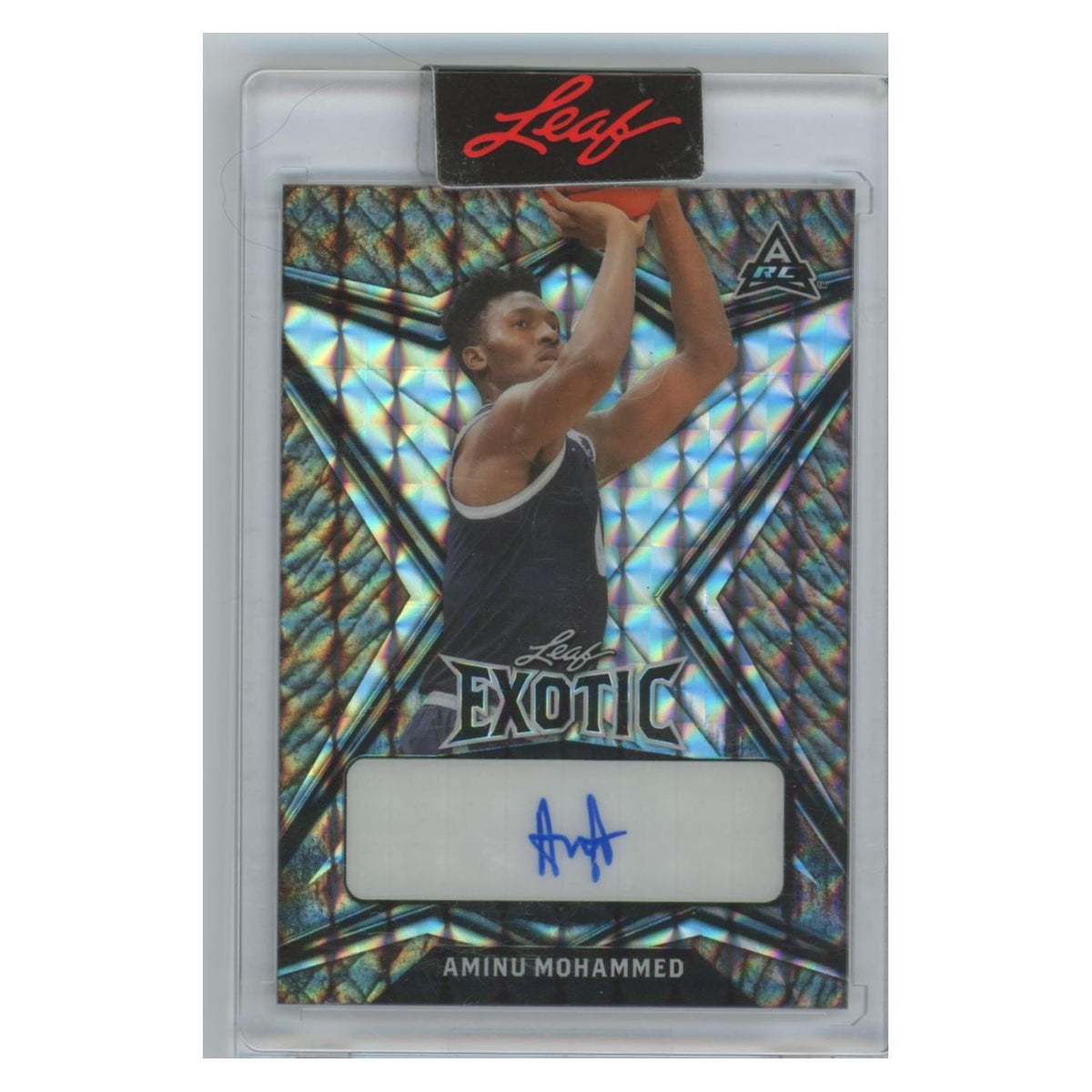 2022 Leaf Exotic Aminu Mohammed RC Auto 4/5 #BA-AM1