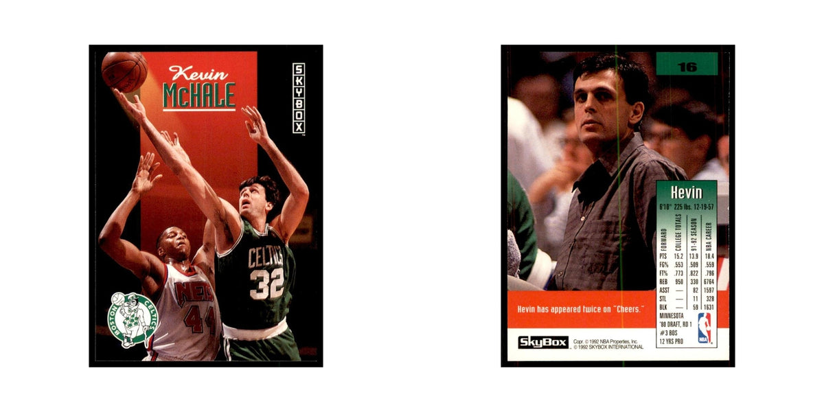 1992 SkyBox Kevin McHale Basketball Cards #16