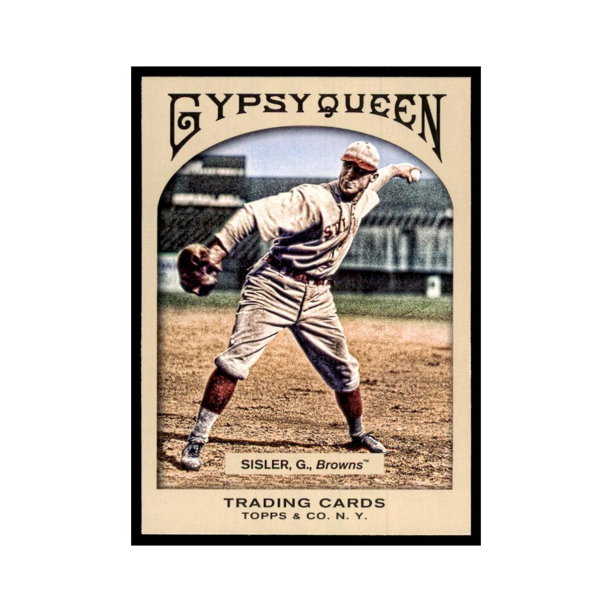 2011 Topps Gypsy Queen George Sisler Baseball Cards #40