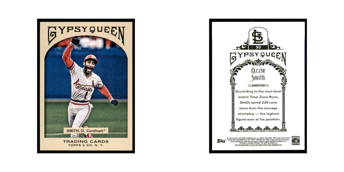 2011 Topps Gypsy Queen Ozzie Smith Baseball Cards #99