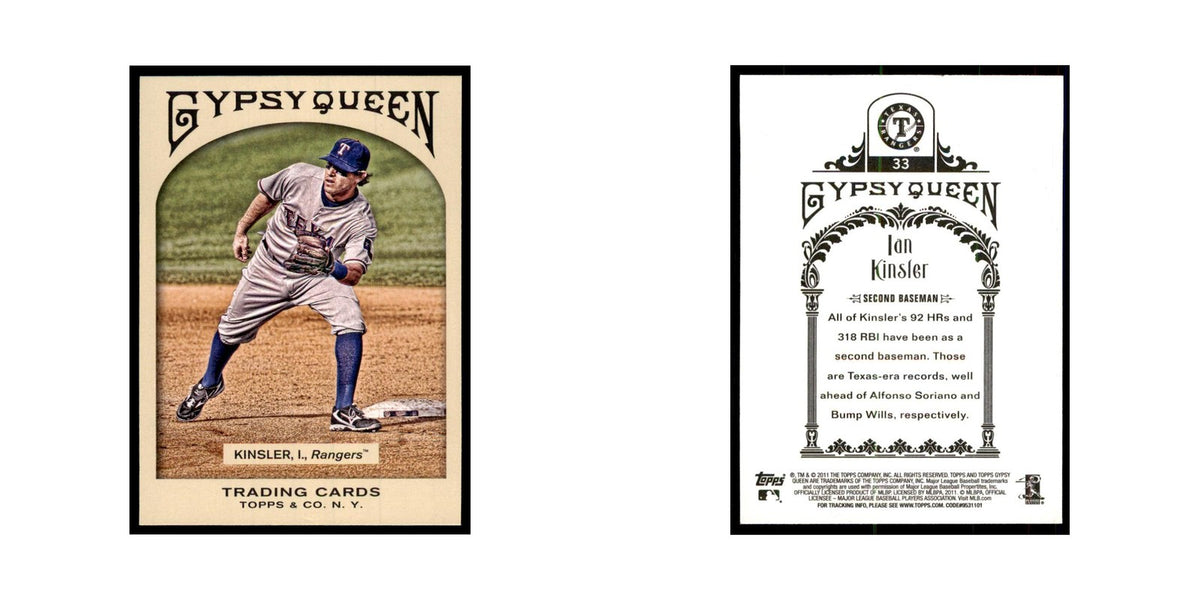 2011 Topps Gypsy Queen Curtis Granderson Baseball Cards #33
