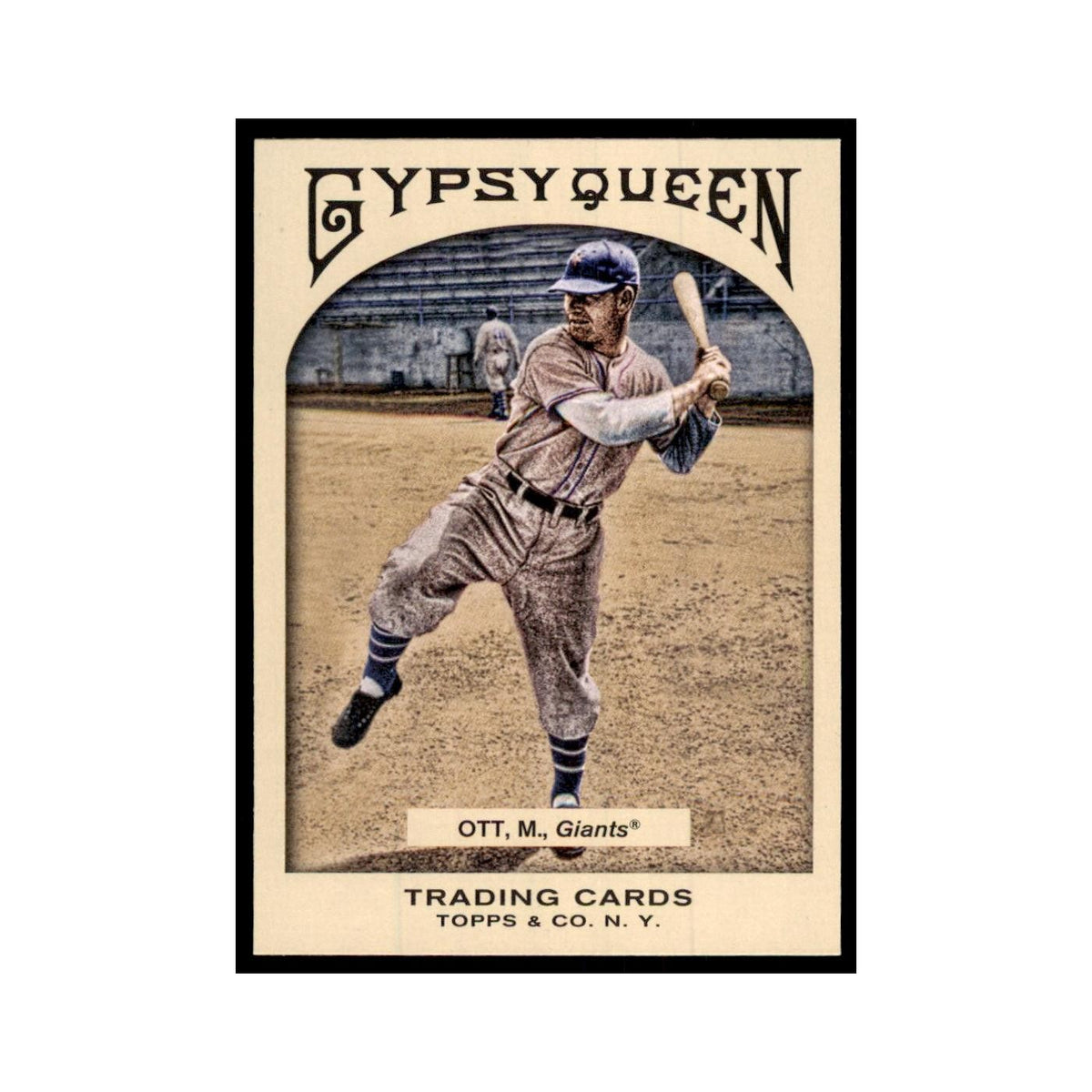 2011 Topps Gypsy Queen Mel Ott Baseball Cards #25