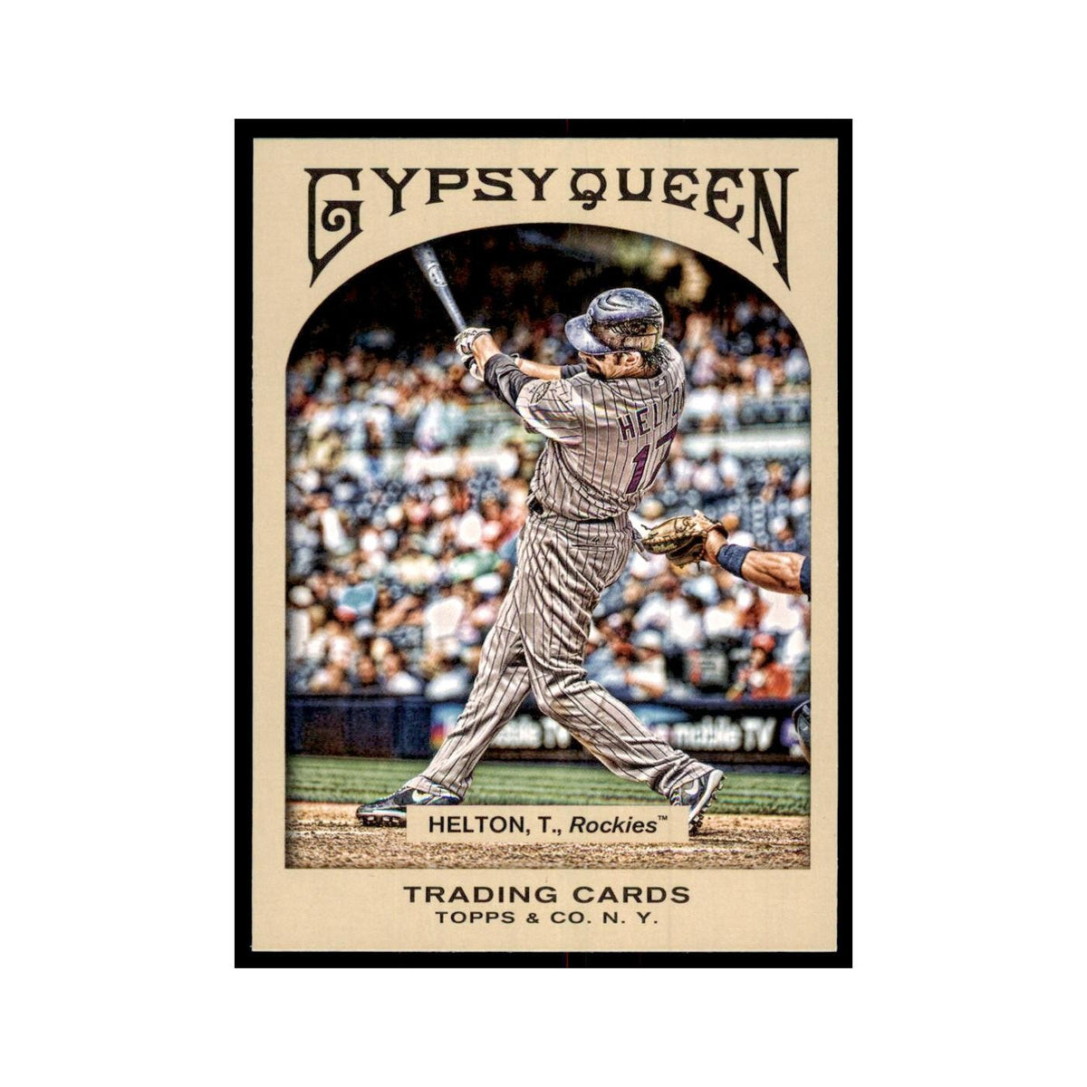 2011 Topps Gypsy Queen Todd Helton Baseball Cards #110