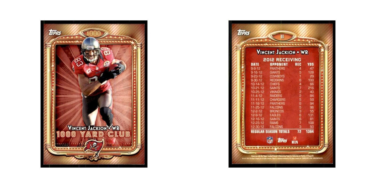 2013 Topps Vincent Jackson Buccaneers #11