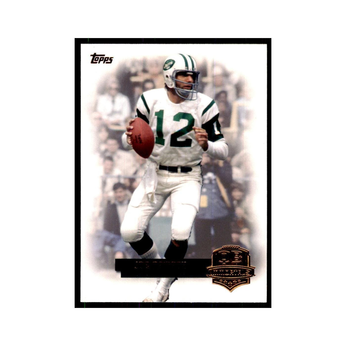 2012 Topps Joe Namath Jets #QI-JN