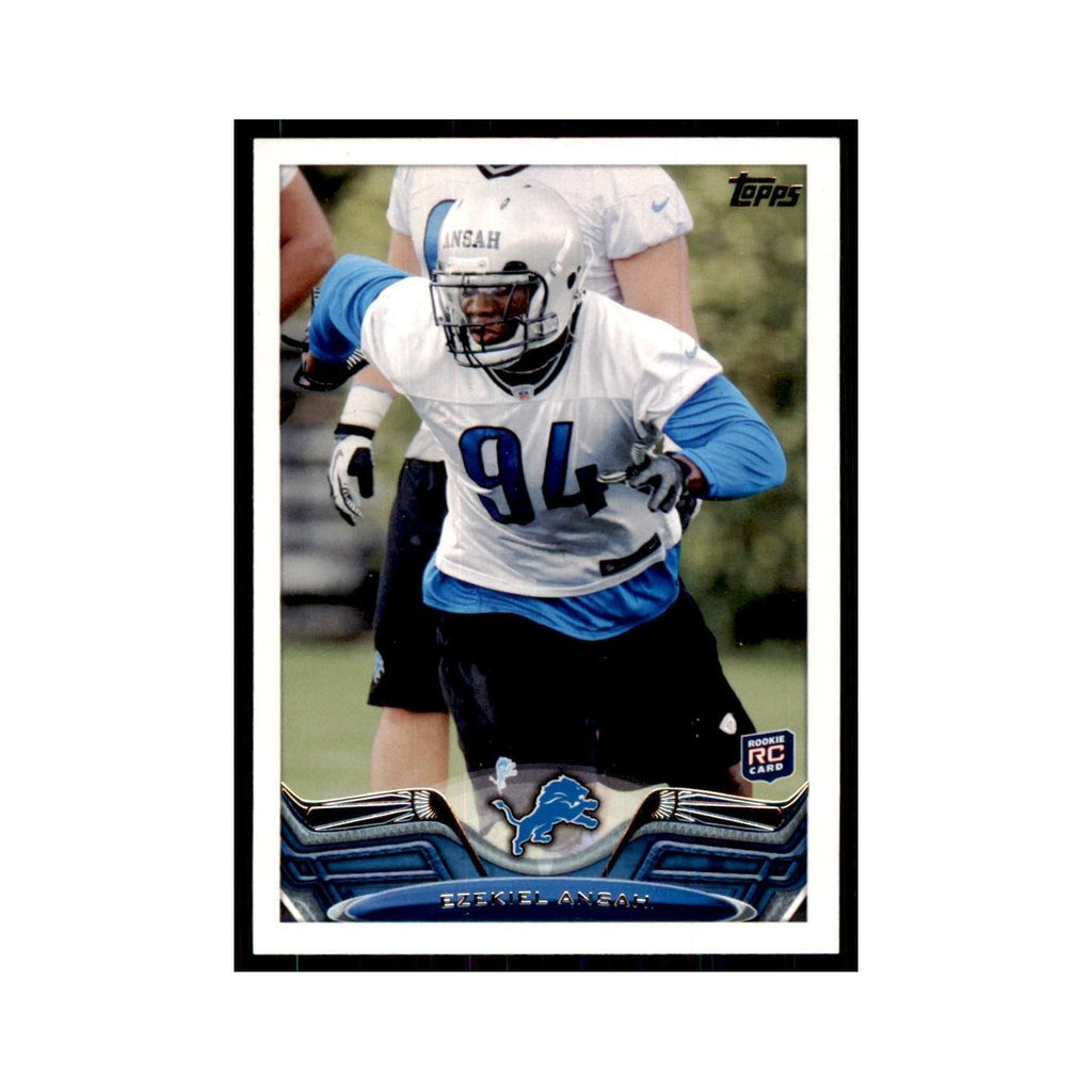 2013 Topps Ezekiel Ansah Lions #143