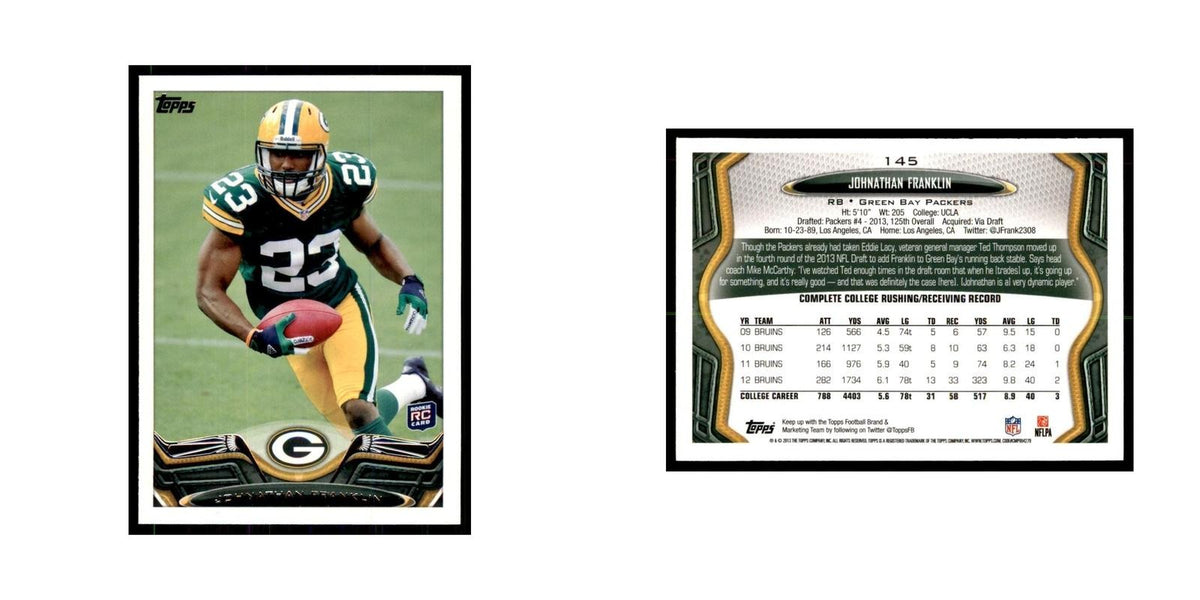 2013 Topps Johnathan Franklin Packers #145