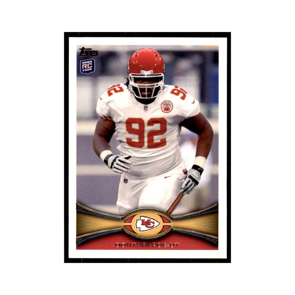 2012 Topps Dontari Poe Chiefs #285