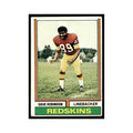 1974 Topps Football Card (Damaged) Dave Robinson Redskins #313.0