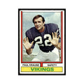 1974 Topps Football Card (Damaged) Paul Krause Vikings #82.0