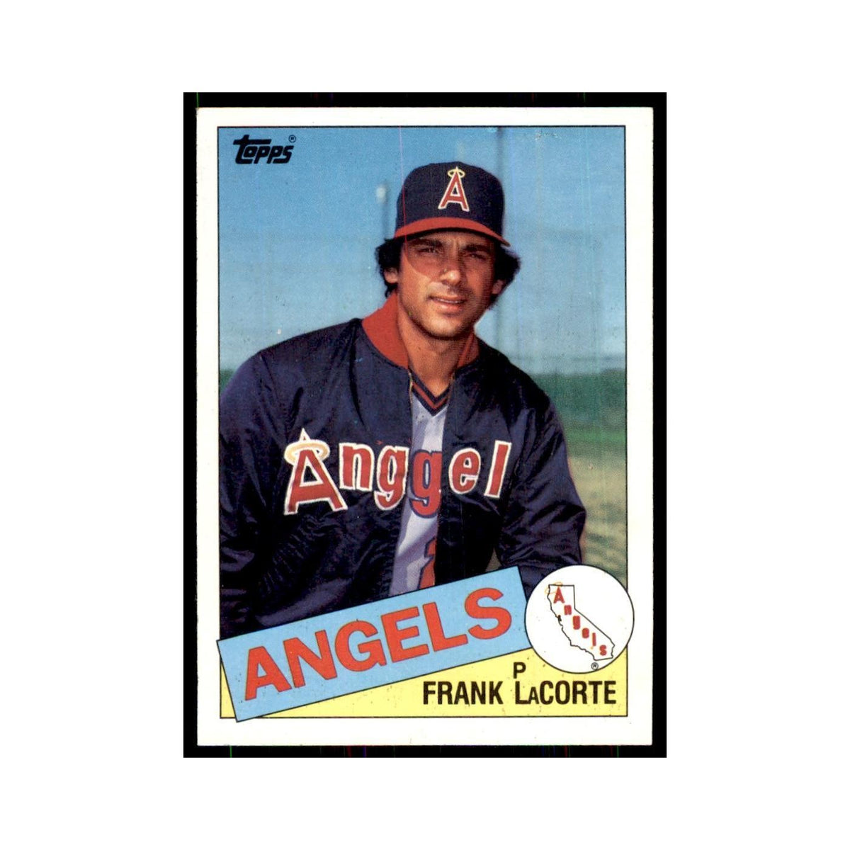 1985 Topps Frank LaCorte Angels #153