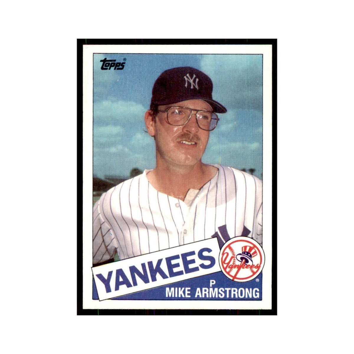 1985 Topps Mike Armstrong Yankees #612