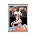 1985 Topps Gary Ward Rangers #414