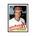 1985 Topps Steve Braun Cardinals #152
